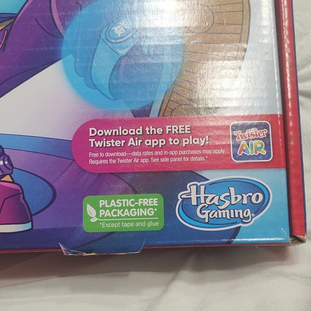 Hasbro Twister Air Game - Red, Blue, Yellow